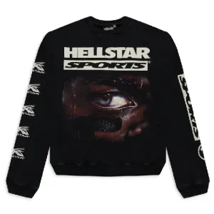Black Hellstar Sports Long Sleeves Shirt