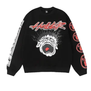 Black-Hellstar Studios Records Sweater