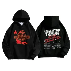 Black-Hellstar Tour Hoodie