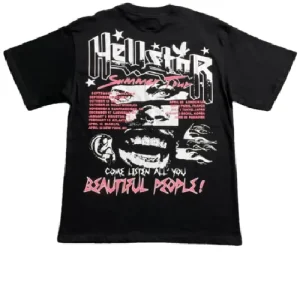 Genuine Hellstar Beautiful Black T-Shirt