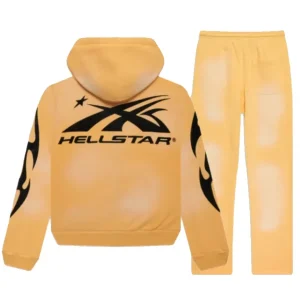 Yellow-Hellstar Sport Tracksuit