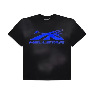 Blue Hellstar Sports Core Gel Logo T-Shirt