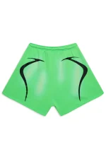 Green Hellstar Warm Up Shorts