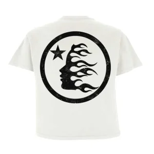 HELLSTAR STUDIOS CLASSIC LOGO TEE CREAM