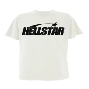 HELLSTAR STUDIOS CLASSIC LOGO TEE CREAM