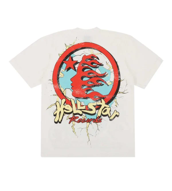 HELLSTAR STUDIOS HEAVEN ON EARTH CREAM TEE