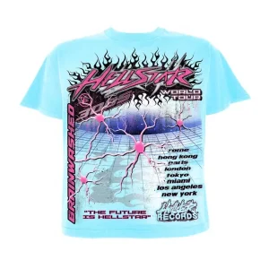 HELLSTAR STUDIOS NEURON TOUR LIGHT BLUE TEE