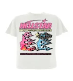 HELLSTAR STUDIOS PIXEL TEE WHITE