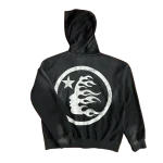 Hellstar Black Zip Up Hoodie