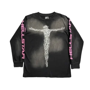 Hellstar Christ Long sleeve T-Shirt Black