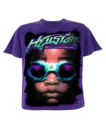 Hellstar Goggles Purple Shirt