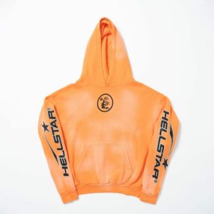 Hellstar Orange Hoodie