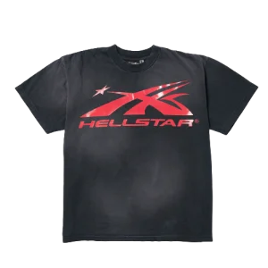 Hellstar Sport Logo Gel Black T-Shirt