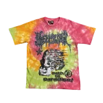 Hellstar Tie Dye Skull T-Shirt