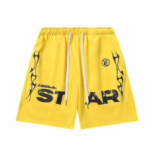 Hellstar Yellow Shorts